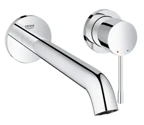 Grohe Essence - Waschtischarmatur L, Unterputzmontage, 2-Loch, Chrom 