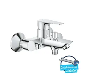 Grohe Start Edge - Wandarmatur für Bad, verchromt