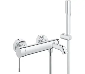 Grohe Essence - Badarmatur mit Zubehör, Chrom 