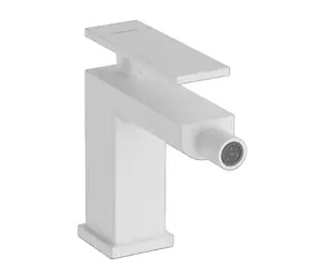 Hansgrohe Tecturis E - Bidet-Armatur mit Auslauf, mattweiß 