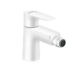 Hansgrohe Talis E - Bidet-Armatur mit Auslauf, mattweiß 