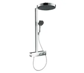 Hansgrohe Rainfinity - Duschset mit Thermostat | Durchmesser 36 cm | 3 Strahlarten, Chrom 