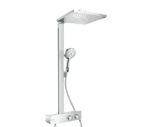 Hansgrohe Raindance E - Duschset | mit Thermostat | 30 x 30 cm | Chrom 