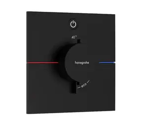 Hansgrohe ShowerSelect Comfort - Thermostatarmatur für Unterputzmontage, matt schwarz 