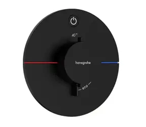 Hansgrohe ShowerSelect Comfort - Thermostatarmatur für Unterputzmontage, matt schwarz 