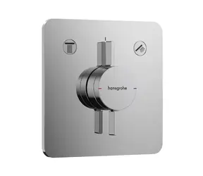 Hansgrohe DuoTurn Q - Unterputzarmatur | für 2 Geräte | Chrom 
