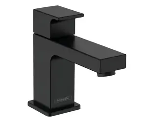 Hansgrohe Vernis Shape - Waschtischarmatur | EcoSmart | Mattschwarz 