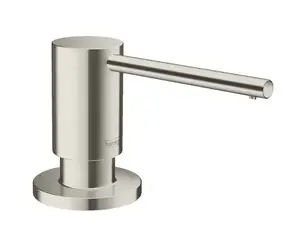 Hansgrohe Zubehör - Waschmittelspender A41 | 500 ml | Edelstahl 