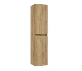 kielle Nefia - Hoher Wandschrank | 160x35x35cm | goldene Eiche