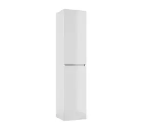 kielle Nefia - Hoher Wandschrank | 160x35x35cm | glänzend weiß