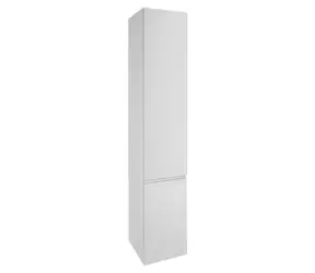kielle Oudee - Hoher Wandschrank | 157 x 30 x 32 cm | Hochglanzweiß