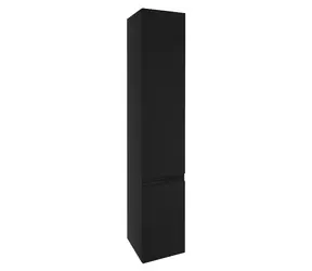 kielle Oudee - Hoher Wandschrank | 157 x 30 x 32 cm | Mattschwarz