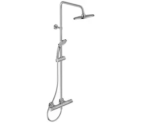 Ideal Standard CeraTherm - Duschset T25 mit Thermostat | 20 cm | 3 Düsen | Chrom