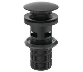 Ideal Standard Zubehör - Click-Clack Ablaufgarnitur | schwarz