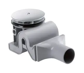 Hansgrohe Regenablauf - Komplettset mit Ablaufgarnitur Raindrain '90 XXL | Chrom