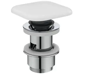 Ideal Standard - Click-Clack Waschbeckenablauf, weiß