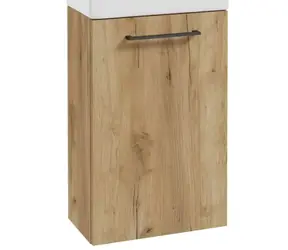 kielle - Waschbeckenunterschrank 40 cm, goldene Eiche