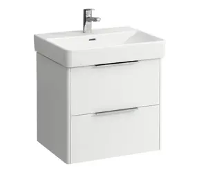 Laufen - Waschtischunterschrank, 52x57x44 cm, 2 Schubladen, mattweiß