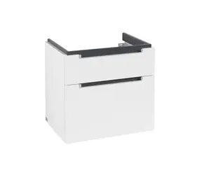 Villeroy & Boch - Waschtischunterschrank 64 x 45 x 59 cm, 2 Schubladen, mattweiß