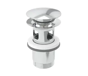 Geberit - Absperrsteckdose, ClickClack, glänzendes Chrom