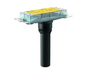Geberit - Rohinstallationsset für CleanLine Duschrinnen, Montage durch den Boden