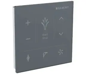 Geberit - Wandbedienfeld für elektronisches Bidet, schwarz