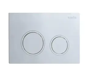 kielle - Einlassknopf, glänzendes Chrom
