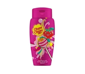 Corsair Toilettenartikel CHUPA CHUPS Bade- und Duschgel - Duschgel und Badeschaum 300 ml - Erdbeere / ab 3 Jahren
