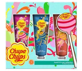 Corsair Toiletries CHUPA CHUPS Handcreme - Set mit 3 x 50 ml Hand- und Nagelcreme / ab 3 Jahren
