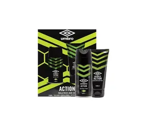 Corsair Toiletries UMBRO 150 ml Deo-Bodyspray & 150 ml Duschgel - Action