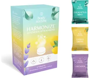 Body Restore Harmonize Duschtabletten / Duschtabletten / Duftmischung / 3 Stück