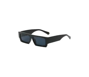 VeyRey Damen quadratische Sonnenbrille Vest schwarz