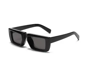VeyRey Unisex Sonnenbrille Steampunk Yiphon schwarz universal