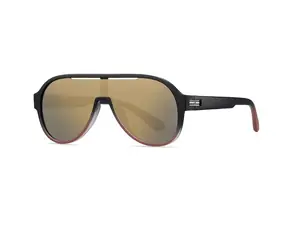 VeyRey Milti Polarisierte Sonnenbrille Ovale grüne Gläser Universal