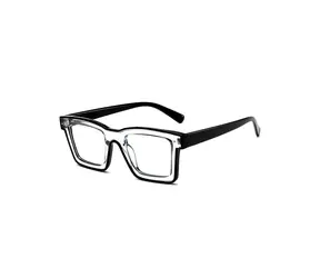 VeyRey Damen Blaulichtfilterbrille Magicfur Square Schwarz Universal