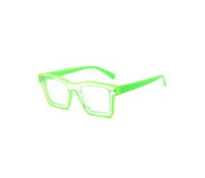VeyRey Damen Blaulichtfilterbrille Twinklepond Square Green Universal