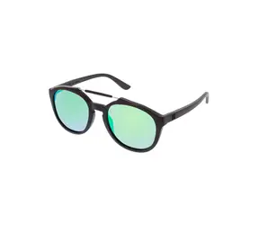 VeyRey Polarisierte ovale Sonnenbrille aus Holz in Ahorngrün
