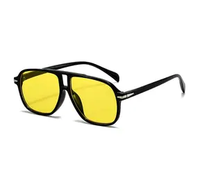 Gelbe Pilotensonnenbrille „VeyRey Ghost“