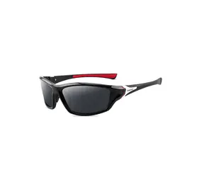 VeyRey Herren Sonnenbrille Sports Canna Polarisiert Schwarz