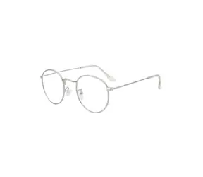 VeyRey Blaulichtfilterbrille Oval Dilton Silber