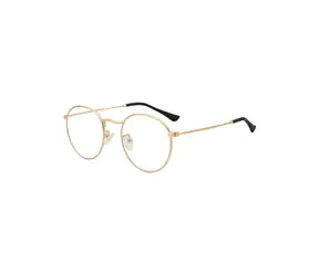 VeyRey Anti-Blaulicht-Brille oval Curda gold