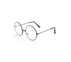 VeyRey Brille mit klaren Gläsern Lenonky Batten schwarz
