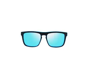 VeyRey Polarisierte Sonnenbrille für Herren, Nerd Robert, Blau