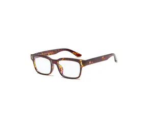 VeyRey Blaulichtfilterbrille, quadratisch, Fredrikah, Braun