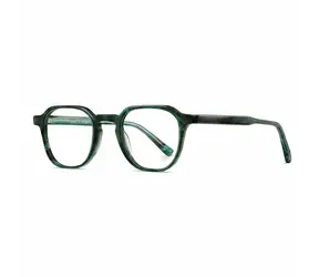VeyRey Zuwn Square Blaulichtfilterbrille mit klaren Gläsern