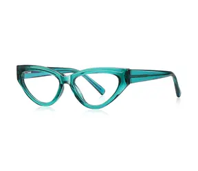VeyRey Damen-Brille mit Blaulichtfilter, Hunog-Gläser, klare Gläser