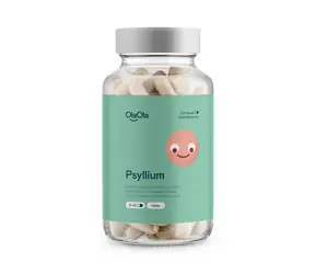 OlaOla Psyllium zur Unterstützung einer normalen Darmfunktion / 100 Kapseln