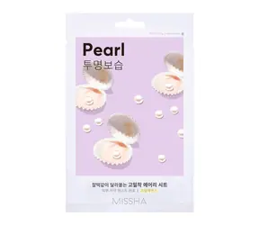 MISSHA Airy Fit Tuchmaske (Perle) / Tuchmaske mit Perlenextrakt / 19 g