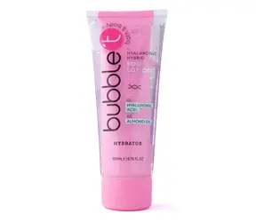 Bubble T Hybrid-Körperlotion mit Hyaluronsäure und Mandelöl, 200 ml / Körperlotion
