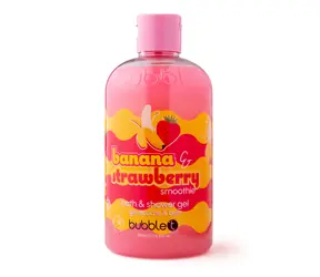 Bubble T Smoothie Erdbeer-Banane Bade- und Duschgel 500 ml / Duschgel